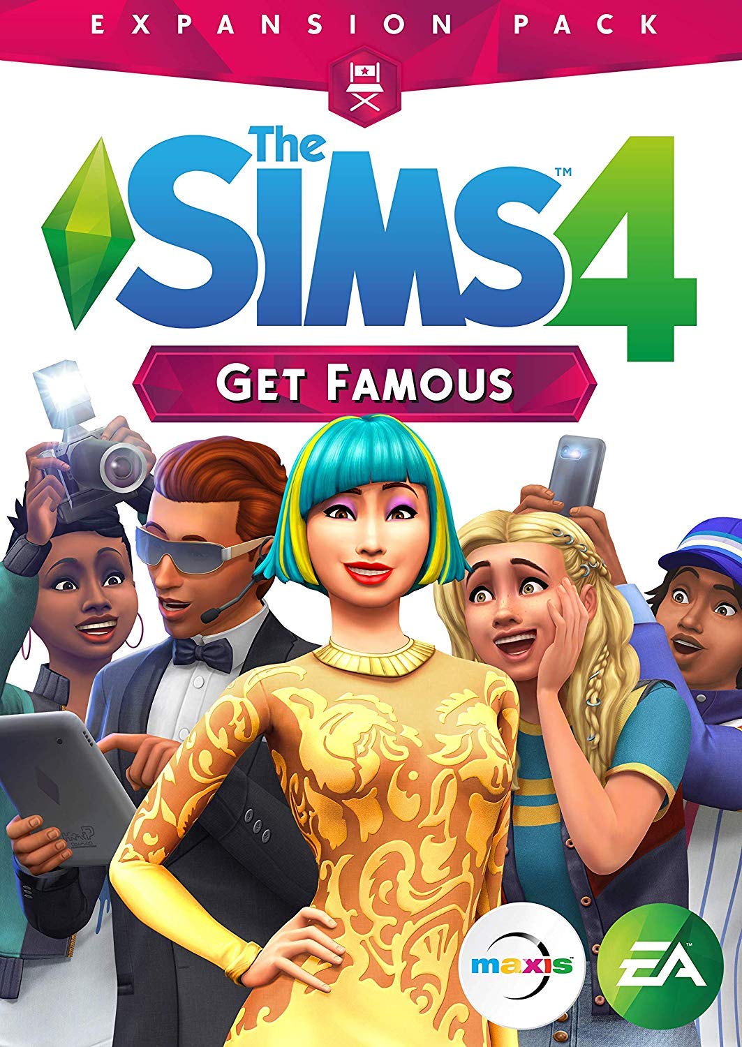 Amazon.co.jp: The Sims 4 Get Famous Expansion Pack (PC Code in a